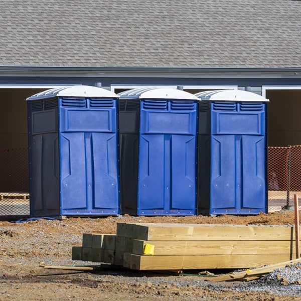 can i customize the exterior of the porta potties with my event logo or branding in Stamford TX